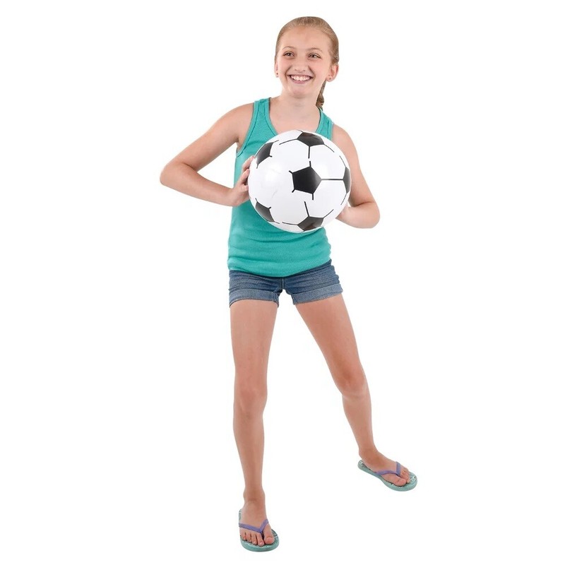16" Sports Beach Ball Inflate Assortment (Football, Soccer Ball, Baseball... gallery