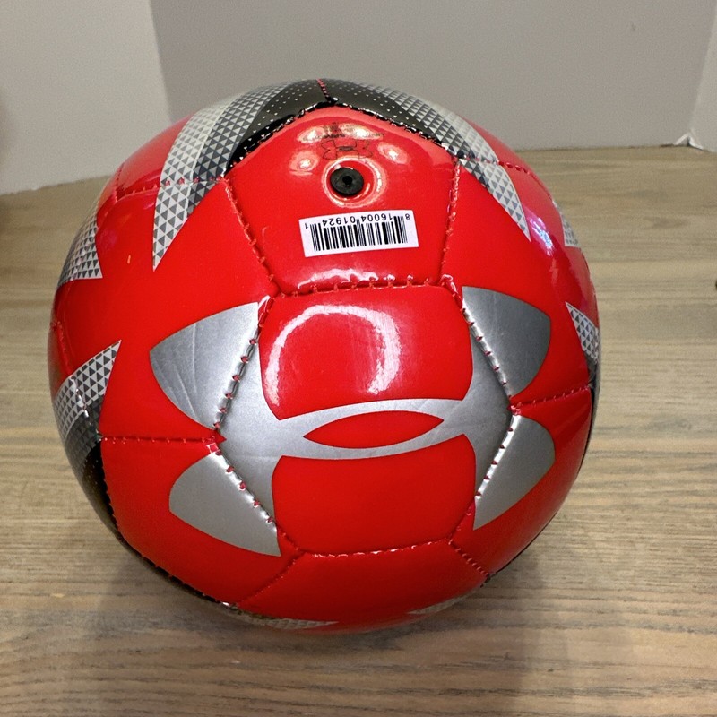 Under Armour UA Desafio Mini Small Soccer Ball Red Black Silver gallery