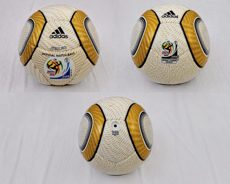 Adidas Jobulani Gold – FIFA World Cup 2010 Official Match Ball Set of 3 Size 5
