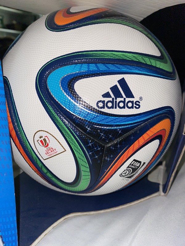 Adidas 2014 Brazuca Copa Del Rey OMB Official Match Ball Brand New RARE gallery