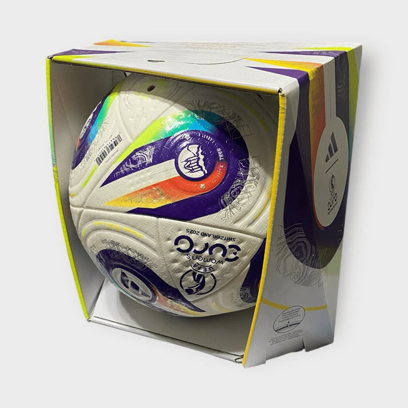 Adidas UEFA Womens Euro 2025 Official Pro Soccer Ball JH1261 Size 5 Set of 2 New