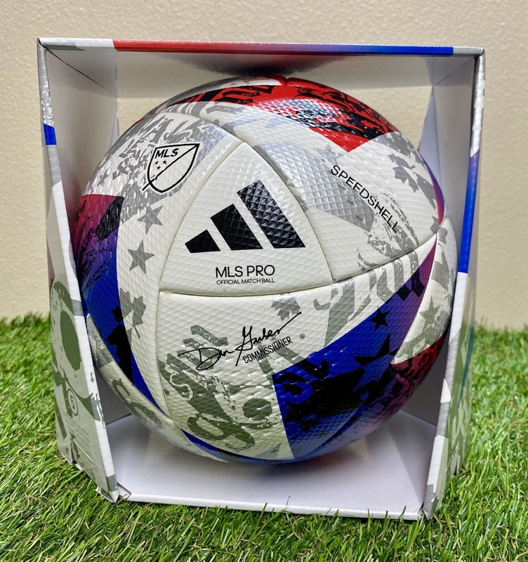Adidas 2023 MLS PRO Official Match Ball White Blue Red FIFA HT9026 Size 5
