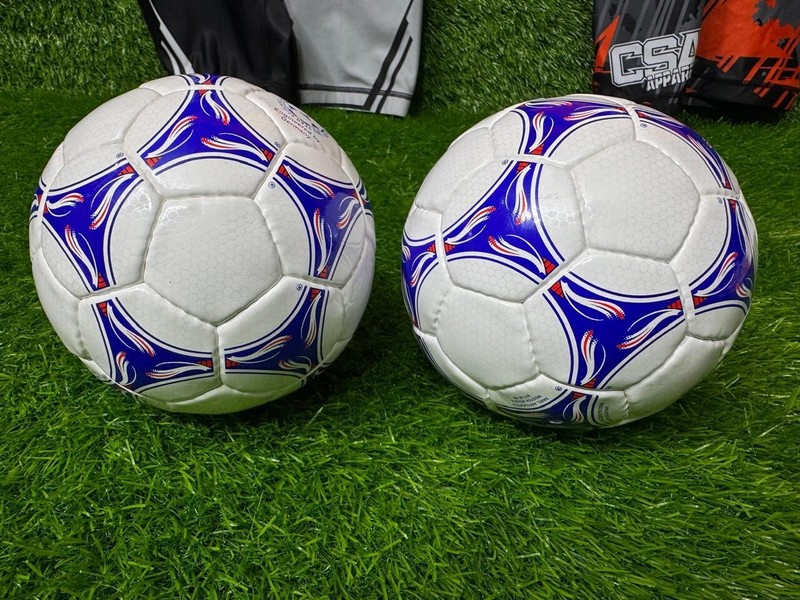 2pc ADIDAS MINI TRICOLORE FIFA World Cup 1998 France Soccer Match Ball Size 1 gallery