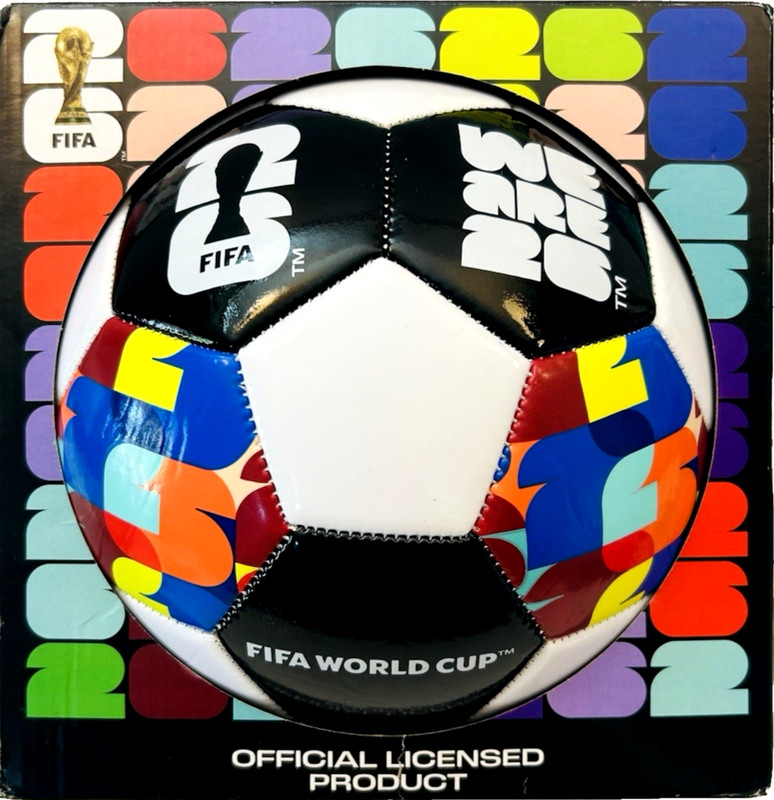 FIFA Official Licensee Limited Edition World Cup 2026 Sz 5 Soccer Ball Football