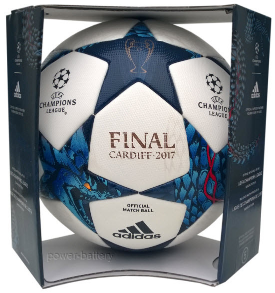 ADIDAS FINALE CARDIFF 2017 PROFI MATCHBALL SPIELBALL UEFA CHAMPIONS LEAGUE + BOX