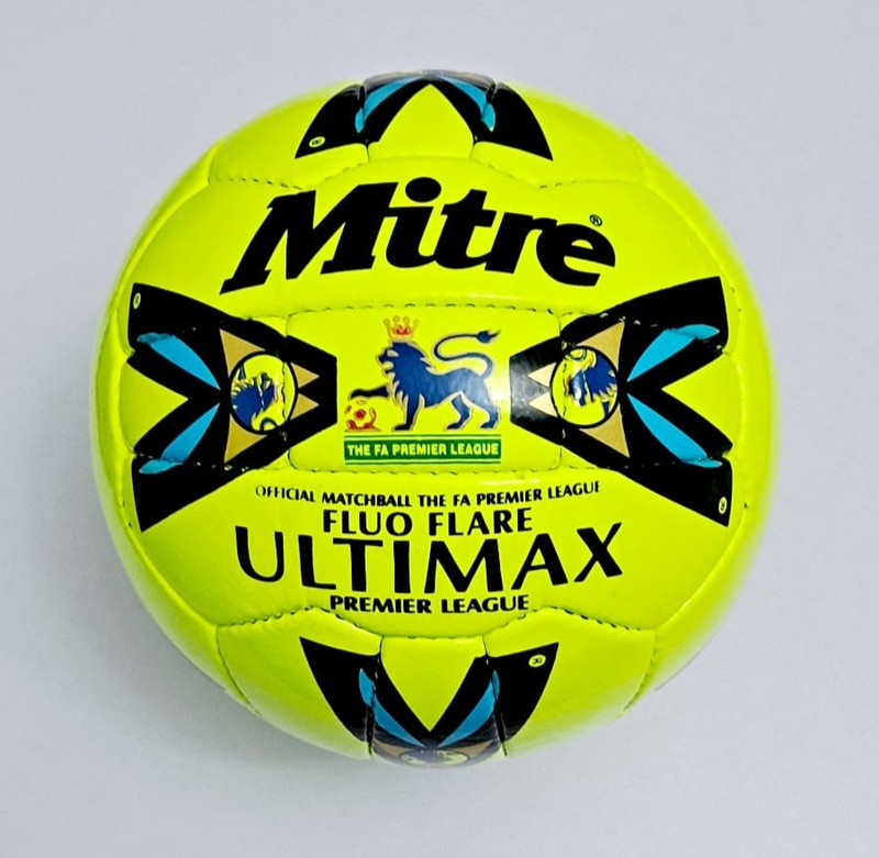 Mitre UltiMax Fluo Flare Football|The FA Premier League Match Soccer Ball|size 5