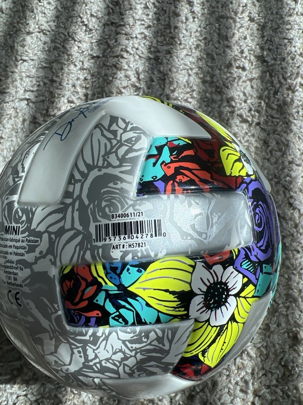 Adidas MLS Mini Soccer Ball Size 1 Skills Training Ball Floral Design Official gallery
