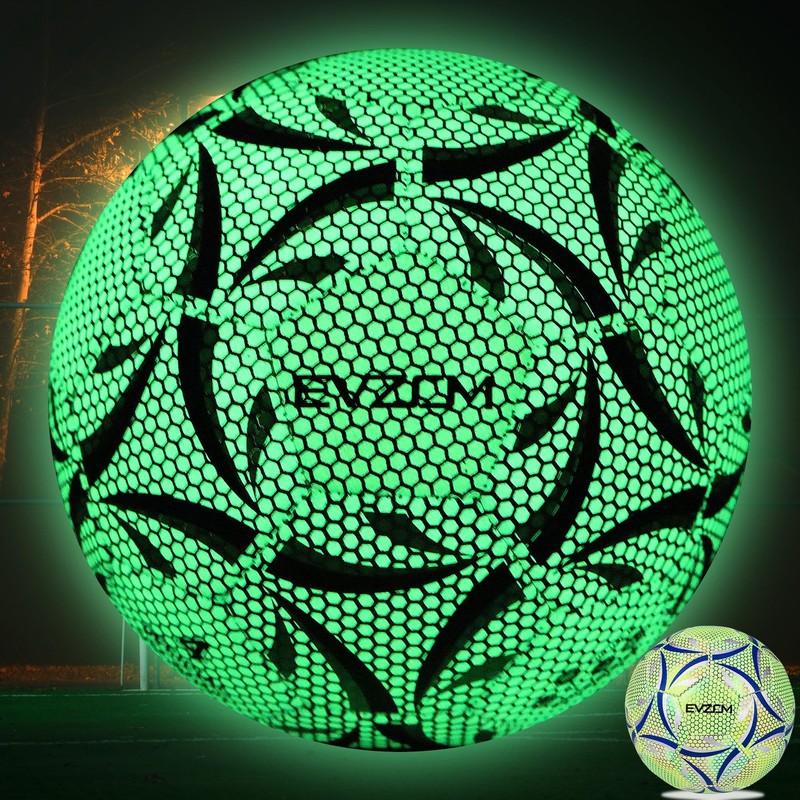Soccer Ball Luminous Official Match Game American Soccer Size 5 Toy Suitable …