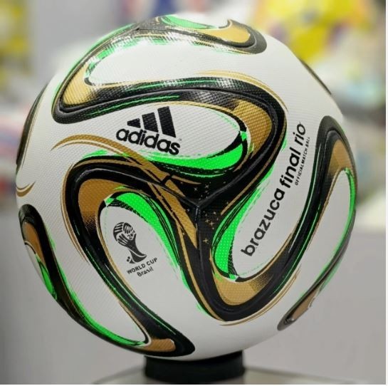 Adidas Brazuca Final Rio Official FIFA World Cup Brazil 2014 Soccer Ball Size 5