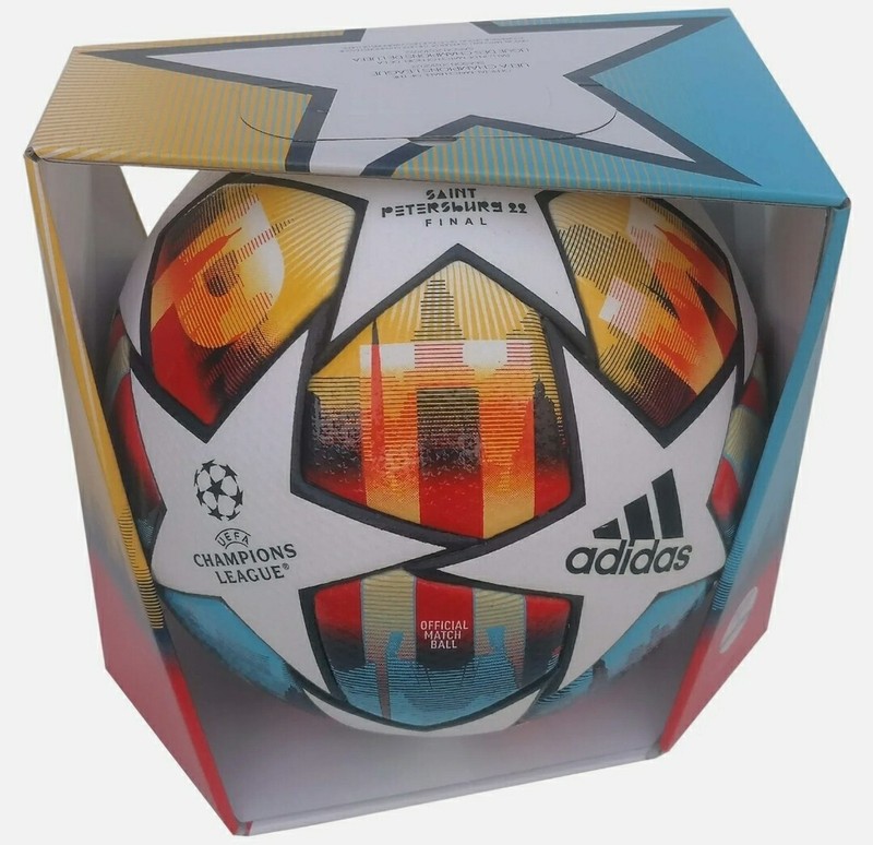 Adidas Champions League Final saint petersburg 2022 Official Match Ball box gallery