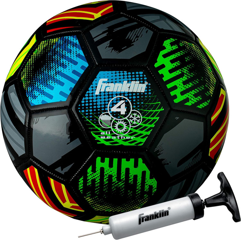 Franklin Sports Mystic Soccer Balls – Soccer Ball and Air Pump Sets – Multiple S