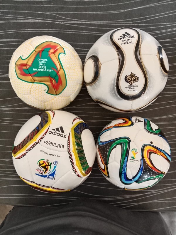 Adidas FIFA World Cup 2002-2014 Historical 4 Mini Soccer Ball Set gallery