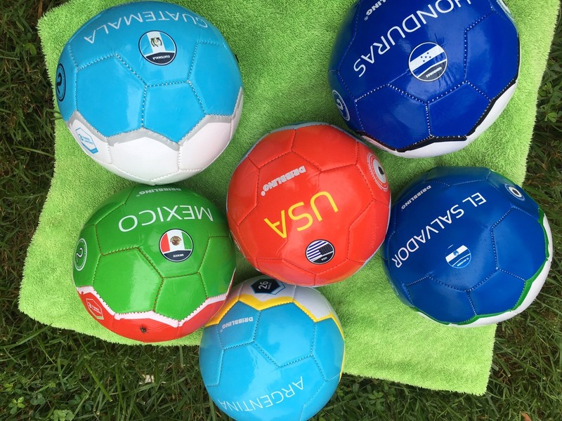 Soccer Ball Size 2. COMBO Boundless 1/5 Balls México USA Guatemala Boca Juniors