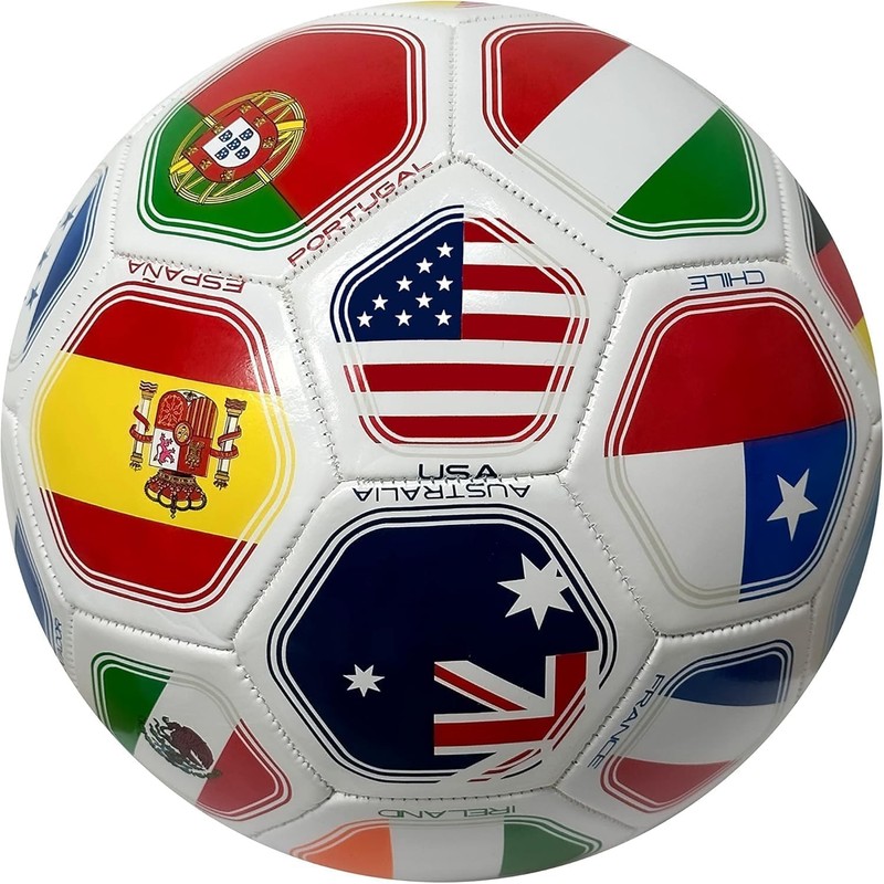 2026 World Flag Country World Flag Training Outdoor Soccer Ball Size 5 Futol …