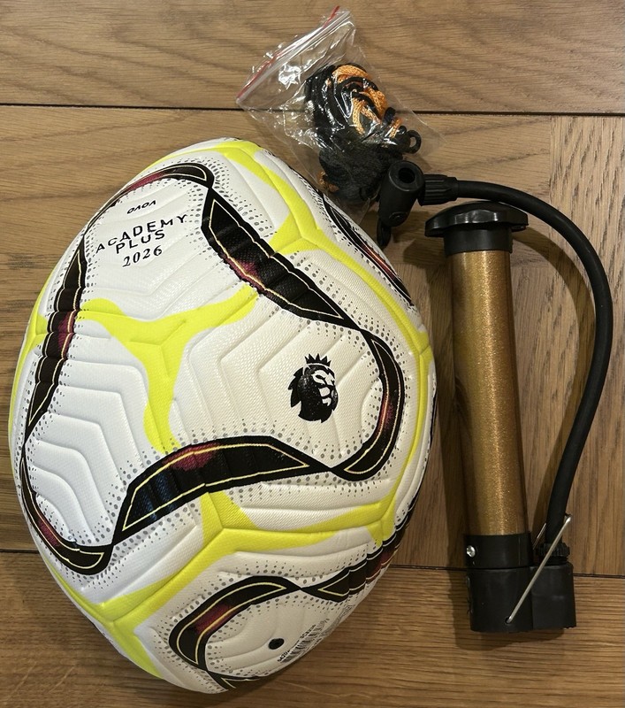 Aerowsculpt Technology Academy Plus 2026 Soccer Ball +Accessories – Size 5 – NEW