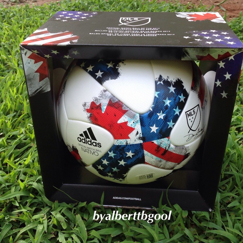 NEW Adidas NATIVO MLS 2017 Official Match Ball No Teamgeist No Jabulani, Brazuca
