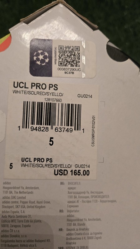 NEW AUTHENTIC ADIDAS OFFICIAL MATCH BALL FINALE 21 UEFA CL 2021/2022 GU0214 gallery