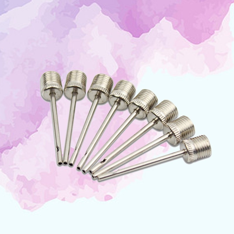 10 Pcs Metal Inflatable Needle Volleyball Football Basketball Air Pump Needles
