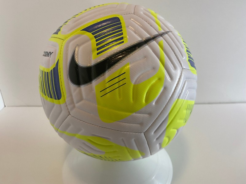 Nike Academy Soccer Ball Size – 5 White/Volt/Black DN3599-100
