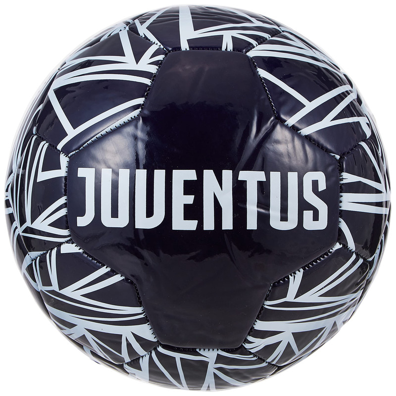 Icon Sports Juventus Strata Art Team Soccer Ball Black 5