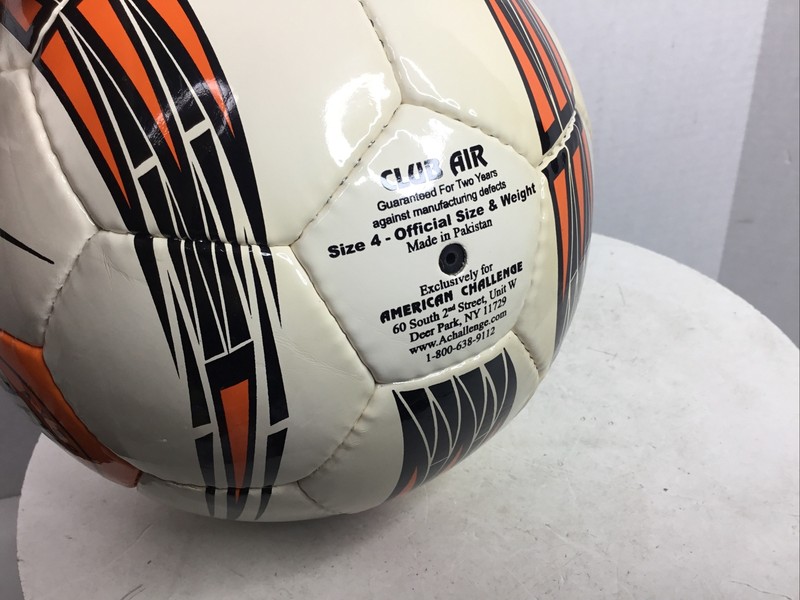 AMERICAN CHALLENGE AYSO REGION 678 SIZE 4 White/Orange gallery