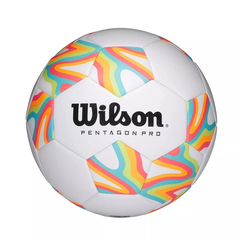 Wilson Pentagon Pro Target Size 4 Soccer Ball – Kids – Bright Composite Shell