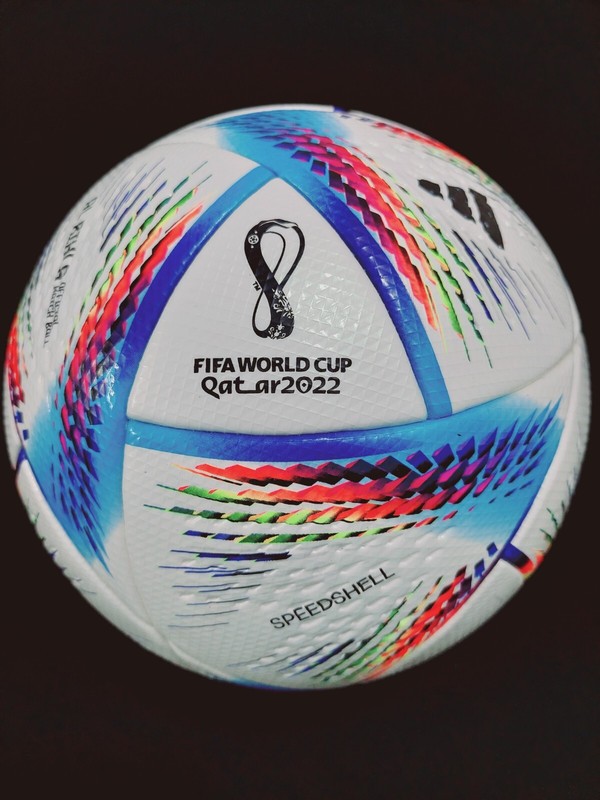 ADIDAS FIFA WORLD CUP QATAR 2022 AL RIHLA SPEEDSHELL OFFICIAL MATCH BALL SIZE 5