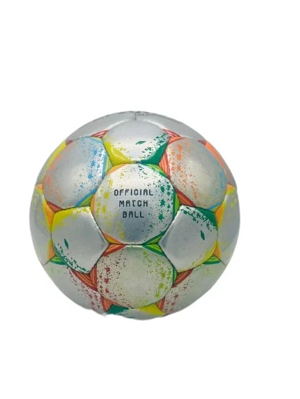 GEPARDO SUPERSONIC hand sewing OFFICIAL MATCH BALL (silver and multi ) size-5 gallery