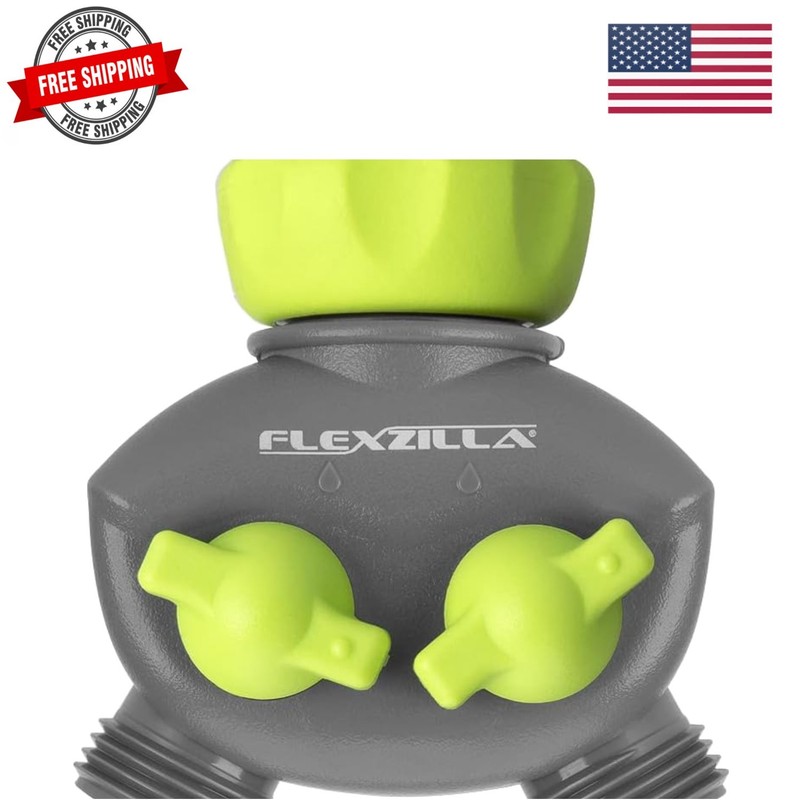 2-Way Hose Splitter, ZillaGreen/Gray – HFZGA60
