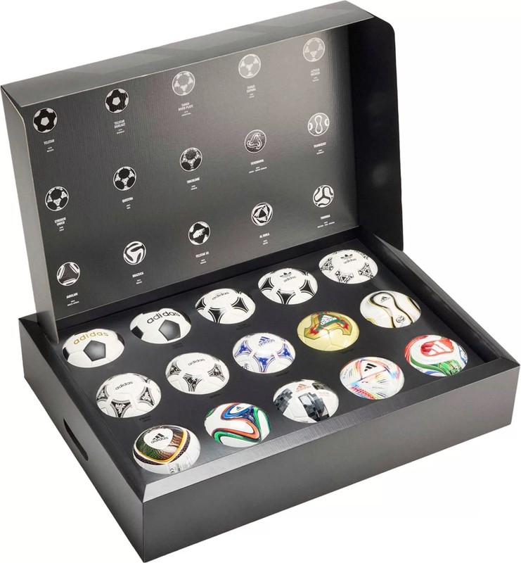 New Adidas FIFA WORLD CUP Historical Mini Ball Set 1970-2026 🆓 Ship JN2093