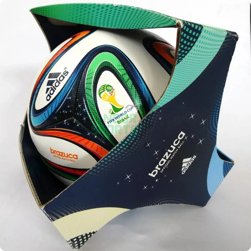 Brazuca 2014 Brazil FIFA World Cup Official Match Ball Thermal Soccer Size 5 gallery