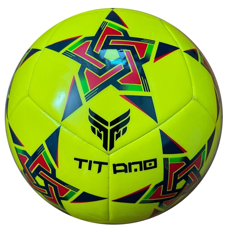 Titano Alektra Yellow size 5 top Famous soccer ball