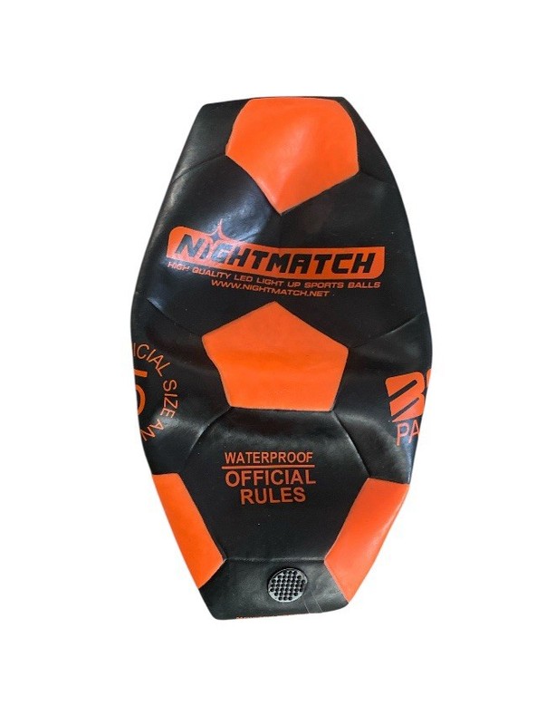 Nightmatch Light Up LED Soccer Ball – Official Size 5
