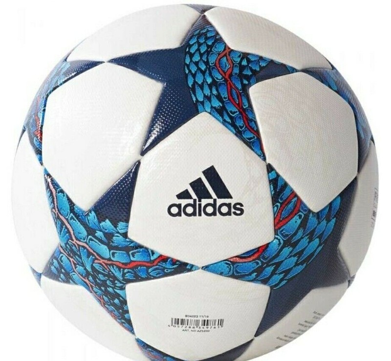 ADIDAS UCL FINAL CARDIFF 2017 OFFICIAL MATCH BALL - WHITE/MYSTERY BLUE/CYAN. gallery
