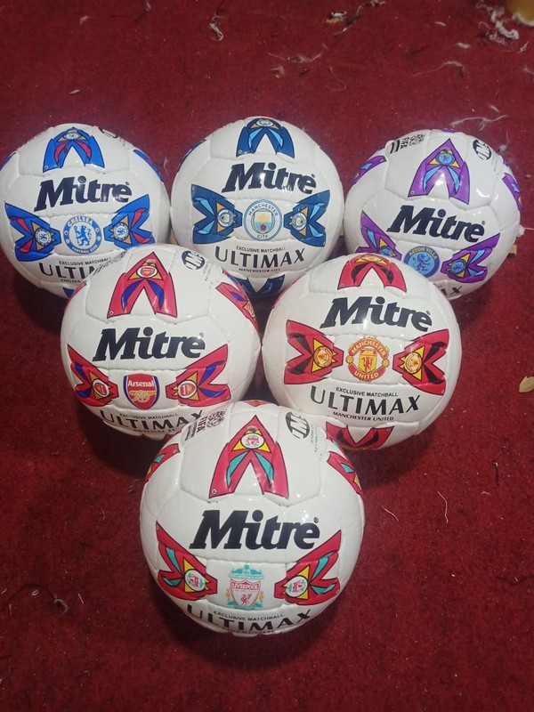 6X Historical Rare Mini Mitre Ultimas Ball All Model's Match Soccer Ball Size 1 gallery