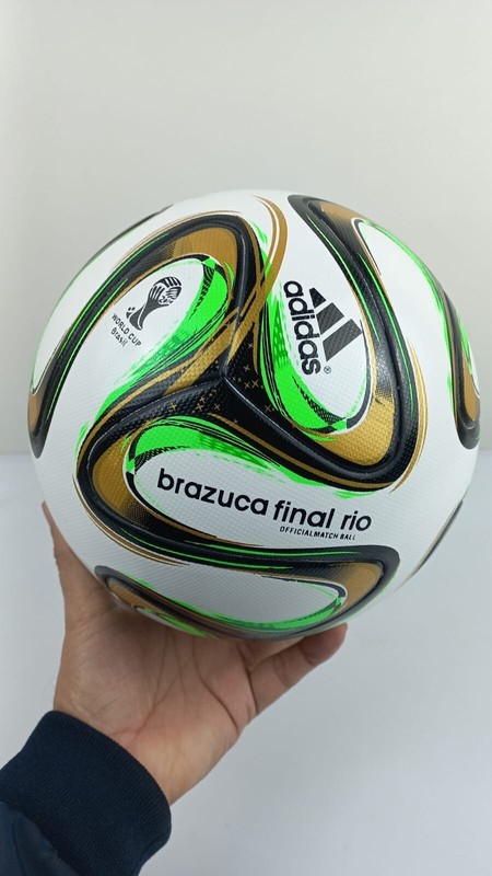Brazuca Rio Final Thermal Bonded Technology Size 5 Soccer Ball gallery
