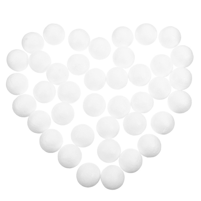 250 Pcs Small Balls Ornament Making Kit for Kids Craft Polystyrene gallery