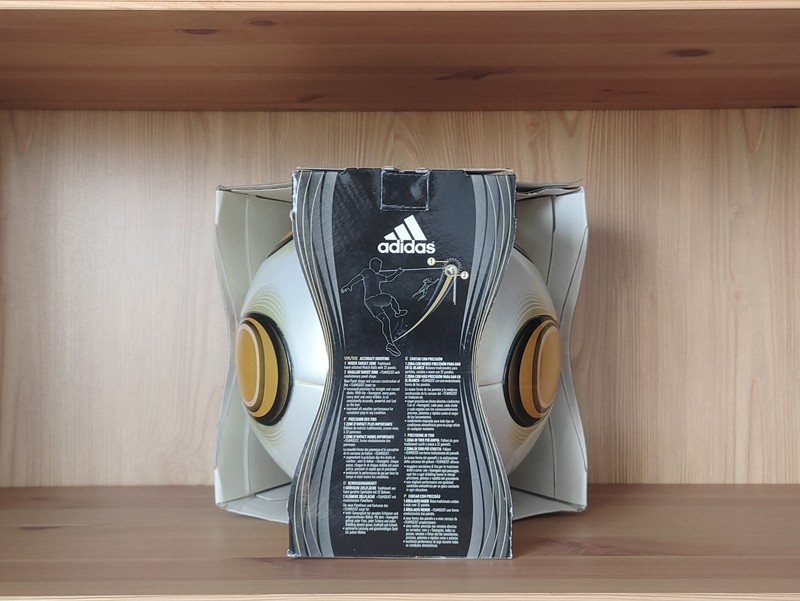 Adidas Teamgeist 2006 Final Print Gold Match Ball World Cup Match Ball Soccer gallery
