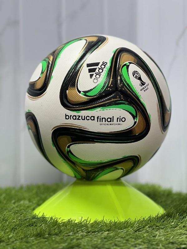 Brazuca Final Rio 2014 FIFA World Cup Brazil Official Soccer Size 5 Match Ball gallery