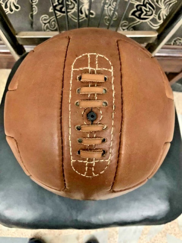 T-MODEL 2ND HALF 1930 FINAL FIFA WORLDCUP BALL | *GENIUNE LEATHER* SIZE 5 gallery