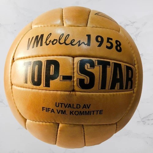 Top Star VM Bollen | FIFA World Cup 1958 | OMB | 100% Leather Size 5