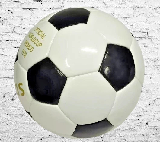 ADIDAS TELSTAR DURLAST 1970 MEXICO FIFA WORLD CUP SOCCER MATCH BALL | Size 5 gallery