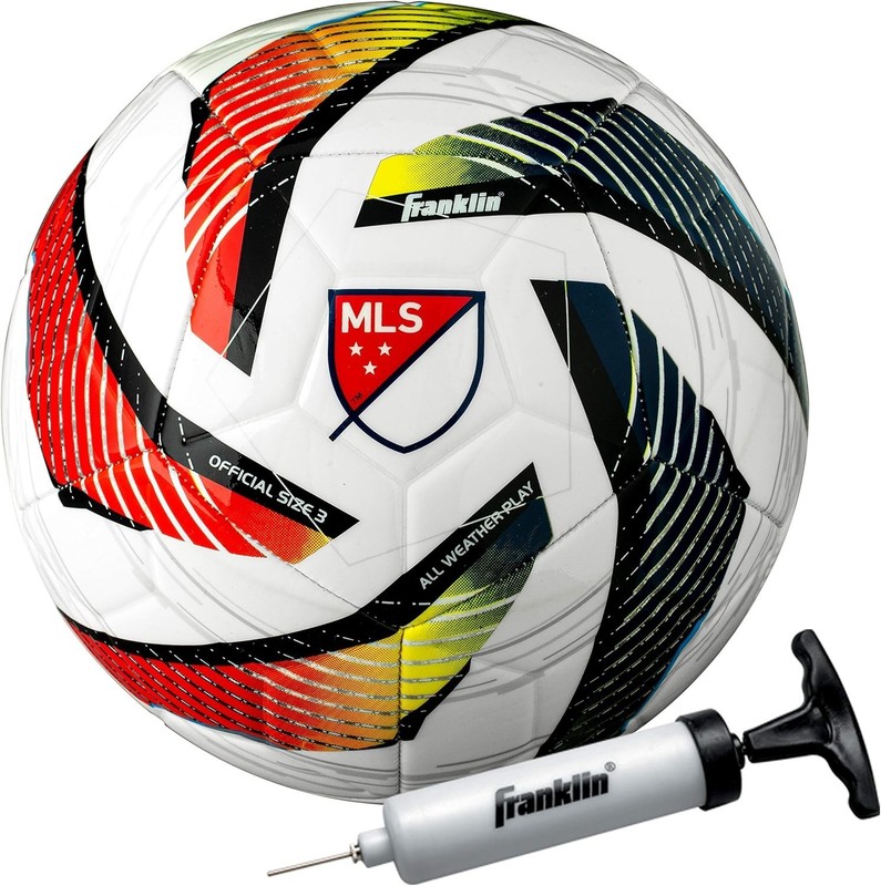 MLS Tornado Soccer Ball - Size 5, Soft TPU Cover, Pump Included for All-Weath... gallery