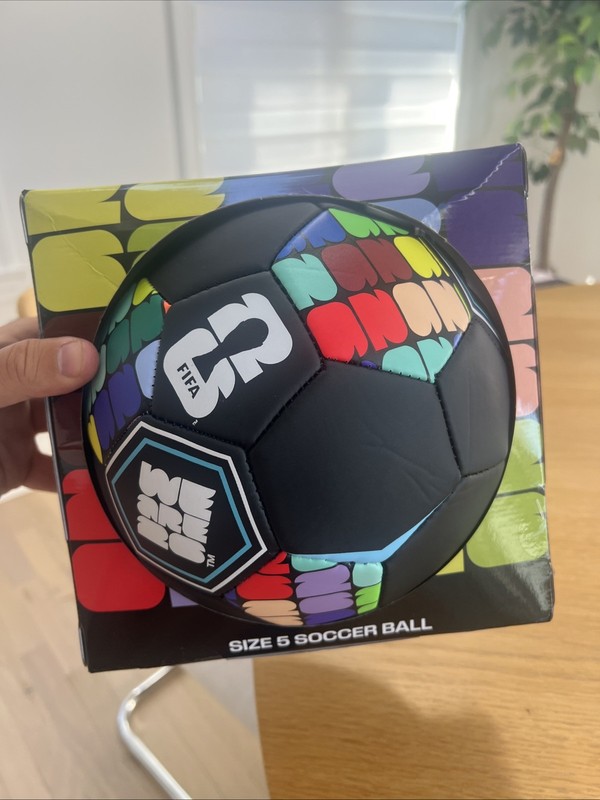 2026 Capelli Sport FIFA WORLD CUP We Are 26 Patched Size 5 Black SOCCER Ball NEW