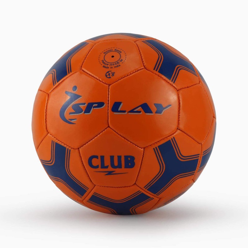 Splay Evo Football Training Club 32 Panel Outdoor Size 5 soccer Orange