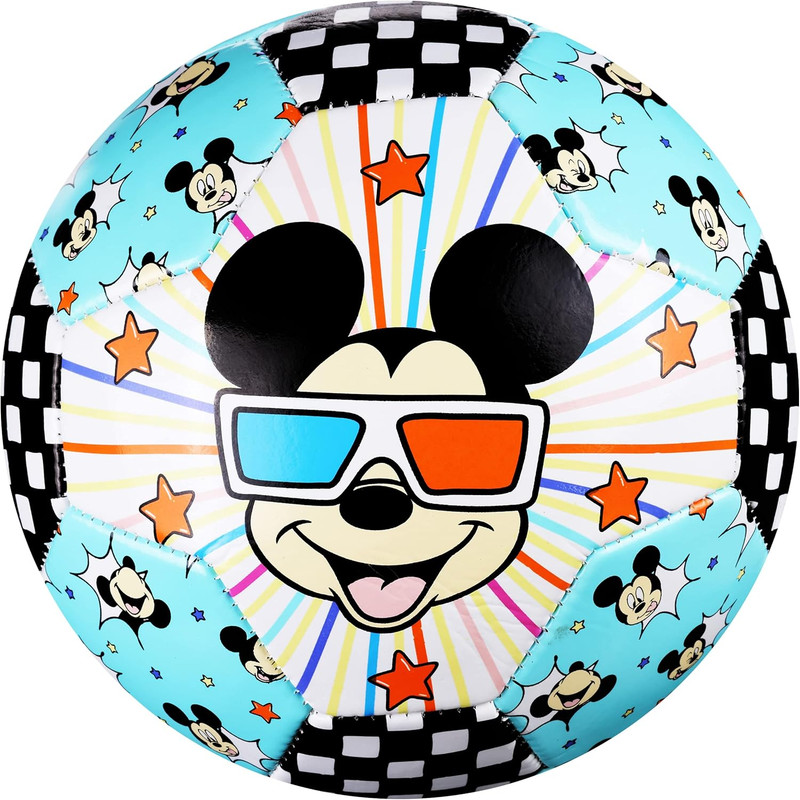Disney Mickey Mouse Soccer Ball, Sizes 3, 5, Officially Licensed Youth Kids Futb
