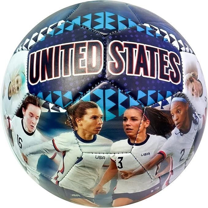 Official Icon Sports Size 4 USWNT Graphic Soccer Ball – Licensed