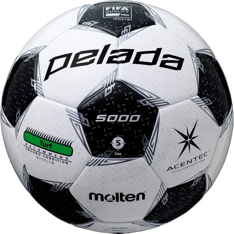 Molten Japan Football Soccer Ball PELADA ACENTEC 5000 Turf FIFA Approved Size:5