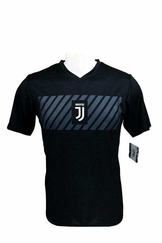Icon Sports Group Juventus F.C. Official Adult Soccer Poly Shirt Jersey -03 XL