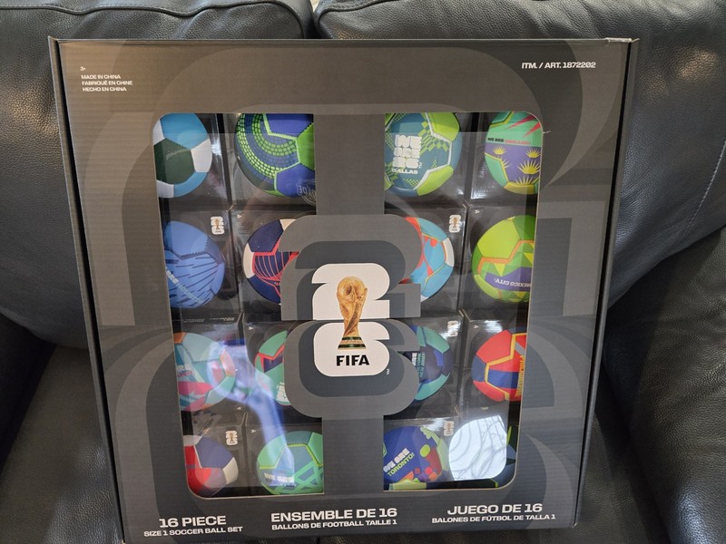 FIFA World Cup 2026 All 16 Host Cities Commemorative Mini Ball Set – USA SHIPPED